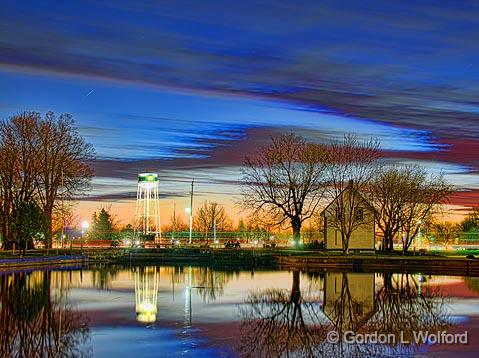 Rideau Canal At Daybreak_22589-94.jpg - Photographed along the Rideau Canal Waterway at Smiths Falls, Ontario, Canada.